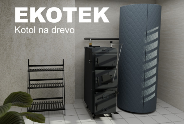 Kotol na drevo EKOTEK